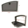 thumbnail image 4 of Ranger Boat Glove Box Panel | 13 3/4 Inch Plastic Silver, 4 of 4