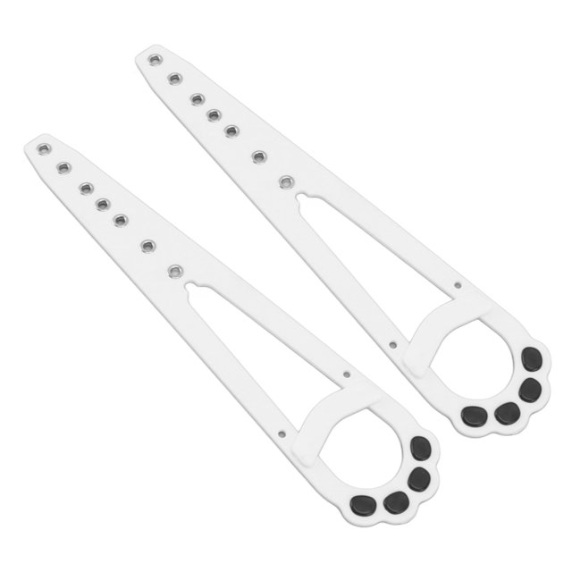 Pestillo para mascotas Jadeshay 2 piezas Soporte para puerta de gato ajustable