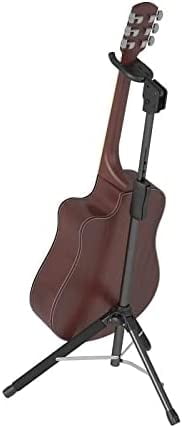 Guitar Stand - Heavy Duty Auto-Lock, Adjustable & Foldable for Acoustic/Electric/Bass (33lbs Capacity), Non-Slip Base, Anti-Rust - Portable for Stage/Travel/Studio GGS-06