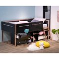 thumbnail image 2 of Acme Furniture 37985 Étagère (4 Compartiments), Noir & Or Rose, 2 of 3