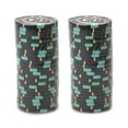 thumbnail image 3 of Playzaic 13.5-gram The Mint Poker Chips (50-pack) Heavy Clay Composite Set ($25 Green), 3 of 6