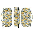 thumbnail image 3 of Jiueut Flower Lemon Insulin Storage Bag Pen Insulin Travel Bag for Diabetics Insulin Bags for Women Storage Bags with Zipper Lightweight Insulin Pocket with Extra Room, 3 of 7