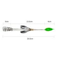 thumbnail image 2 of Kit de cebo para señuelos de lubina con trípode ultraligero y plataforma de paraguas para pesca con cuchillas de sauce ultraligeras para jóvenes, 2 of 6
