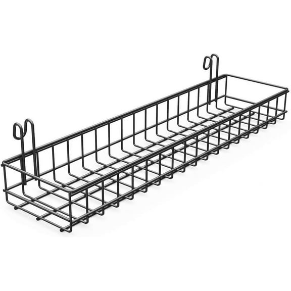 Enhanced Living with Hooks Rack, Wall Storage for Wire Wall Grid Panel: Easy Installation