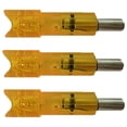 thumbnail image 4 of Lumenok Easton/Beman Carbon Lighted Crossbow Nock Crescent Orange 3PK, 4 of 5