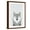 Brown Frame, variant on Art.com Gray Wolf Art Print by Annie Bailey Art, 12" x 18"