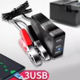 thumbnail image 7 of DC Converter with Battery Clip 12V 24V to 5V USB Step Down Converter Multi-Port, 7 of 7
