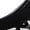 Black, variant on Casual Open-Back Fishnet Heels For Women Pointed Toe Lace Mesh Breathable Pu Us 7 Foot Length 9.65 Inch Black