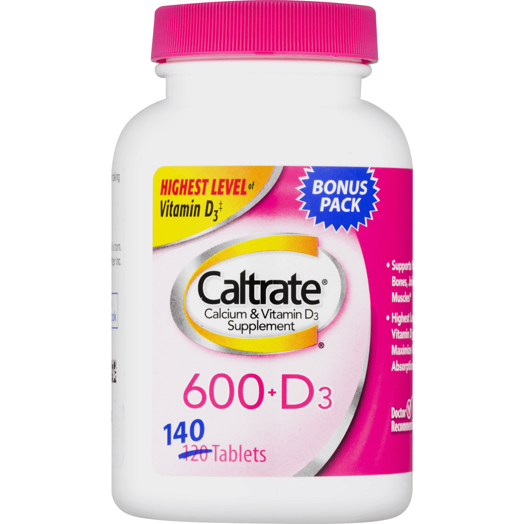 Caltrate 600 + D3 - 140 CT140.0 CT