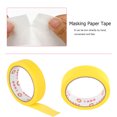 thumbnail image 3 of MasteelfCA Masking Tape Rubber Color Separation Mark Portable High Temperature Resistant Sticky Textured Paper (Yellow), 3 of 7