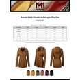 thumbnail image 2 of MixMatchy Women's Anorak Safari Hoodie Jacket up to Plus Size, 2 of 3