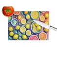 thumbnail image 4 of Carolines Treasures DAC1851LCB 15 x 12 in. Colorful Lemons Glass Cutting Board - Large, 4 of 5