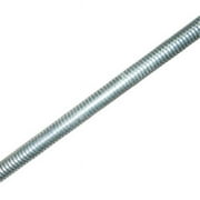 SteelWorks 3/8 in. D X 72 in. L Zinc-Plated Steel Threaded Rod