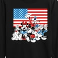 thumbnail image 3 of Disney - Mickey And Friends Flag - Toddler & Youth Long Sleeve Graphic T-Shirt, 3 of 5