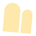 thumbnail image 2 of Sharprepublic 2 Pieces Arch Backdrop Covers Decorative Arch Stand Cover for Birthday Decor Yellow, 2 of 8