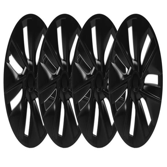 FOR 4pcs 19in Wheel Hub Cap Matte Black y Design Replacement for Y 2020‑2022