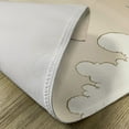 thumbnail image 5 of Ambesonne Vintage Airplane Place Mats Set of 4, Cartoon Plane, Standard Size, Tan White Grey, 5 of 6