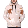 thumbnail image 4 of Hoodies for Men - star cute dog Long Sleeve Comfrt Men'S Fashion Hoodies & Sweatshirts, Sweatshirts for Men Hoodies Pullover Clothing Clothes with Pouch, 4 of 7