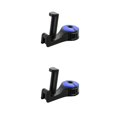 thumbnail image 1 of Seitruly Soporte de teléfono para reposacabezas de coche, soporte ajustable para teléfono móvil, gancho de montaje para reposacabezas, colgador de Azul 2piezas, 1 of 6