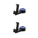 thumbnail image 4 of Tholdsy Soporte de teléfono para reposacabezas de coche, soporte ajustable para teléfono móvil, gancho de montaje para reposacabezas, colgador de Azul 2piezas, 4 of 6