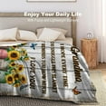 thumbnail image 6 of Grandma Birthday Gifts Blanket Mothers Day Throw Blankets I Love You Grandmother Gifts from Grandkids for Sofa Couch Chair Bedroom 50"X40", 6 of 6