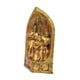 thumbnail image 2 of Figuras navideñas, escena navideña, creativas, centro de mesa para decoración católica del hogar Oro, 2 of 9