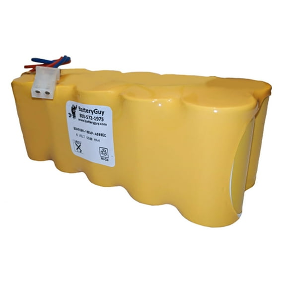 BatteryGuy replacement for the Emergi-Lite 002262 Battery (rechargeable) - 12V 5500mAh Nicad Nickel Cadmium Battery Pack