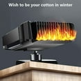 thumbnail image 4 of Car Heater, 12V-24V Car Heater Fan Defroster, Portable Car Heaters, Fast Heating Defogger 12V, 4 of 7