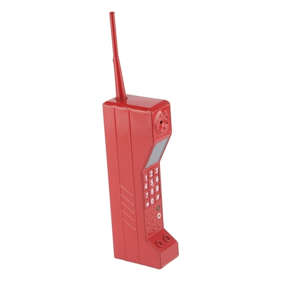 Adorno para Teléfono Celular de Ladrillo, Teléfono Celular de Ladrillo Retro, Modelo de Teléfono de la Vieja Escuela, Accesorios Fotogragráficos, Decretación de Teléfono