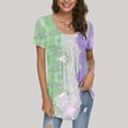 thumbnail image 2 of Pompotops T-Shirt Décontracté à Manches Courtes et Col Rond Imprimé pour Femmes, 2 of 7