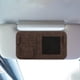 thumbnail image 3 of Organizador de parasol para coche, tarjetero, bolsa de almacenamiento para coche, porta gafas Marrón, 3 of 6