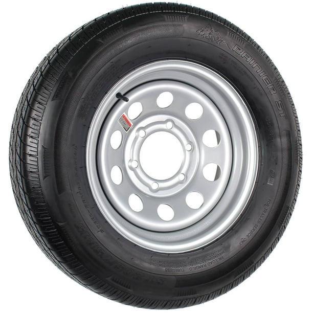 Radial Trailer Tire On Rim St5 75r15 D Load Range 6 5 5 Silver Modular Wheel Walmart Com Walmart Com Radial Trailer Tire On Rim St5 75r15 D Load Range 6 5 5 Silver Modular Wheel Walmart Com Walmart Com