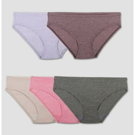 

Fruit of the Loom Women s 5pk Beyondsoft Bikini Underwear Panties Colors May Vary 5/S