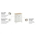 thumbnail image 6 of Homestyles Buffet of Buffets Wood Buffet in Off White, 6 of 24