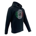 thumbnail image 2 of ShirtBANC Aztec Calendar Mexican Flag Hoodie Symbolic Design Cultural Sweater, 2 of 3