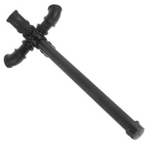 WHAMVOX Farmhouse Paper Towel Holder Countertop Standing Table Rack Black