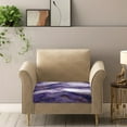 thumbnail image 5 of ZUXONGSY Marble Stripes Couch Cushion Covers Size S Sofa Cushion Protector Cover Dust Protective Cover Spandex Couch Seat Cushion Slipcover Gifts for Friends and Family 1 Seater, 5 of 5