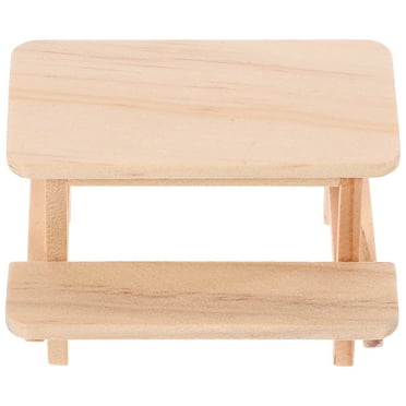 Doll Piece Table Outdoor Furniture Doll House Adornment Doll Chair Mini House Furniture