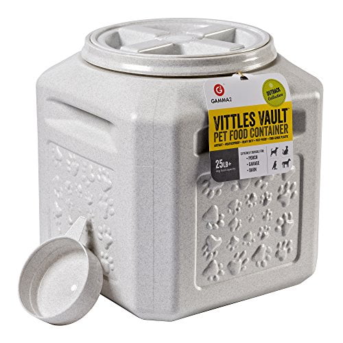Gamma2 Vittles Vault Outback 25 lb Airtight Pet Food Storage Container