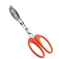 thumbnail image 3 of Pinzas de acero inoxidable para alimentos, pinzas multifuncionales para buffet, pinzas para barbacoa de cocina Cabeza Ancha Naranja, 3 of 9