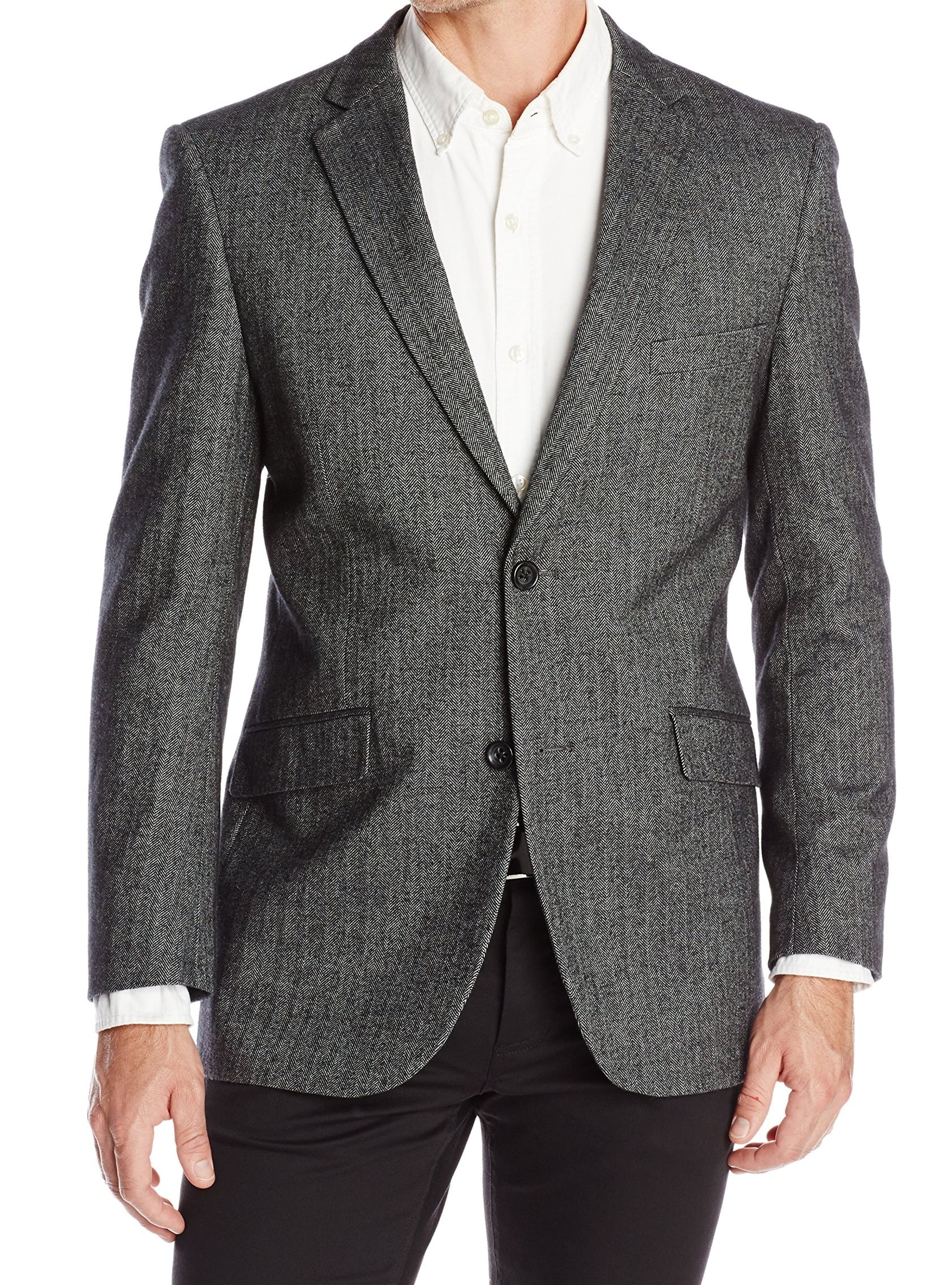 Designer Brand Suits & Suit Separates - Mens Suit Seperates Herringbone ...
