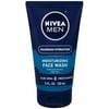 NIVEA FOR MEN Original Moisturizing Face Wash 5 oz (Pack of 3)