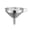 Silver1, variant on Stainless Steel Funnel with Fine Mesh Strainer – 5.5-Inch Metal Hopper with Handle, Detachable Cooking Oil Filter & Jam Straining Set for Liquid Ingredients, Wine, Liquor, Powder Transfer