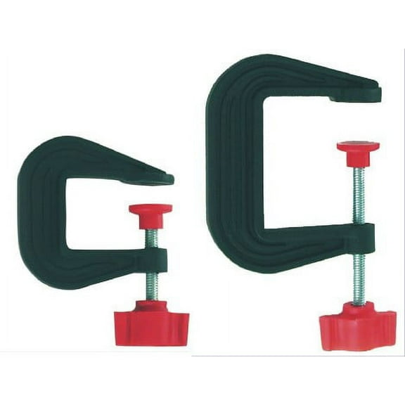 Small & Large Plastic C-Clamp Set