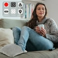 thumbnail image 3 of Electric Heated Foot Warmers 3 Modes Fast Heating Foot Heater Soft Comfortable Foot Heating Pad USB Powered for Man Woman Office Home Winter, 3 of 8