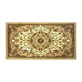 thumbnail image 2 of BizChair Traditional Oriental Door Mat Design Bellagio 401 Ivory (24 Inch X 40 Inch), 2 of 7