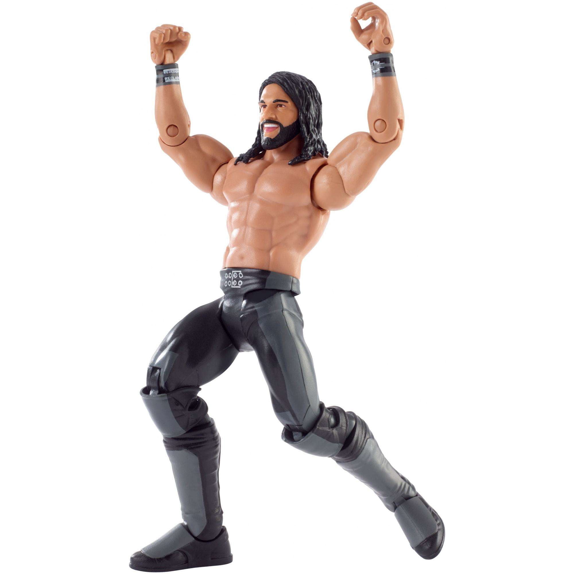 WWE Seth Rollins 6-inch Articulated Action Figure with Ring Gear
