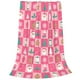 thumbnail image 2 of Balery Pink Christmas Cheer Manta de Felpa Suave y Acogedora – Cobija de Franela Aterciopelada para Cama, Lavable y Cálida para Sofá, Mascotas, Transpirable-80"x60", 2 of 7