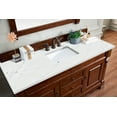 thumbnail image 3 of James Martin Vanities Brookfield 60" Single Vanity, Country Oak w/ 3 CM Ethereal Noctis Quartz Top, 3 of 7