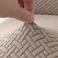 thumbnail image 4 of Polar Fleece Chair Cover Stretch Universal Size Cheap Chair Seat Covers With Back For Wedding Dining Room Chairs, 4 of 7